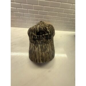 Drake Waterfowl System Camo Embroidered Mesh Hat Adjustable Hunting Outdoors